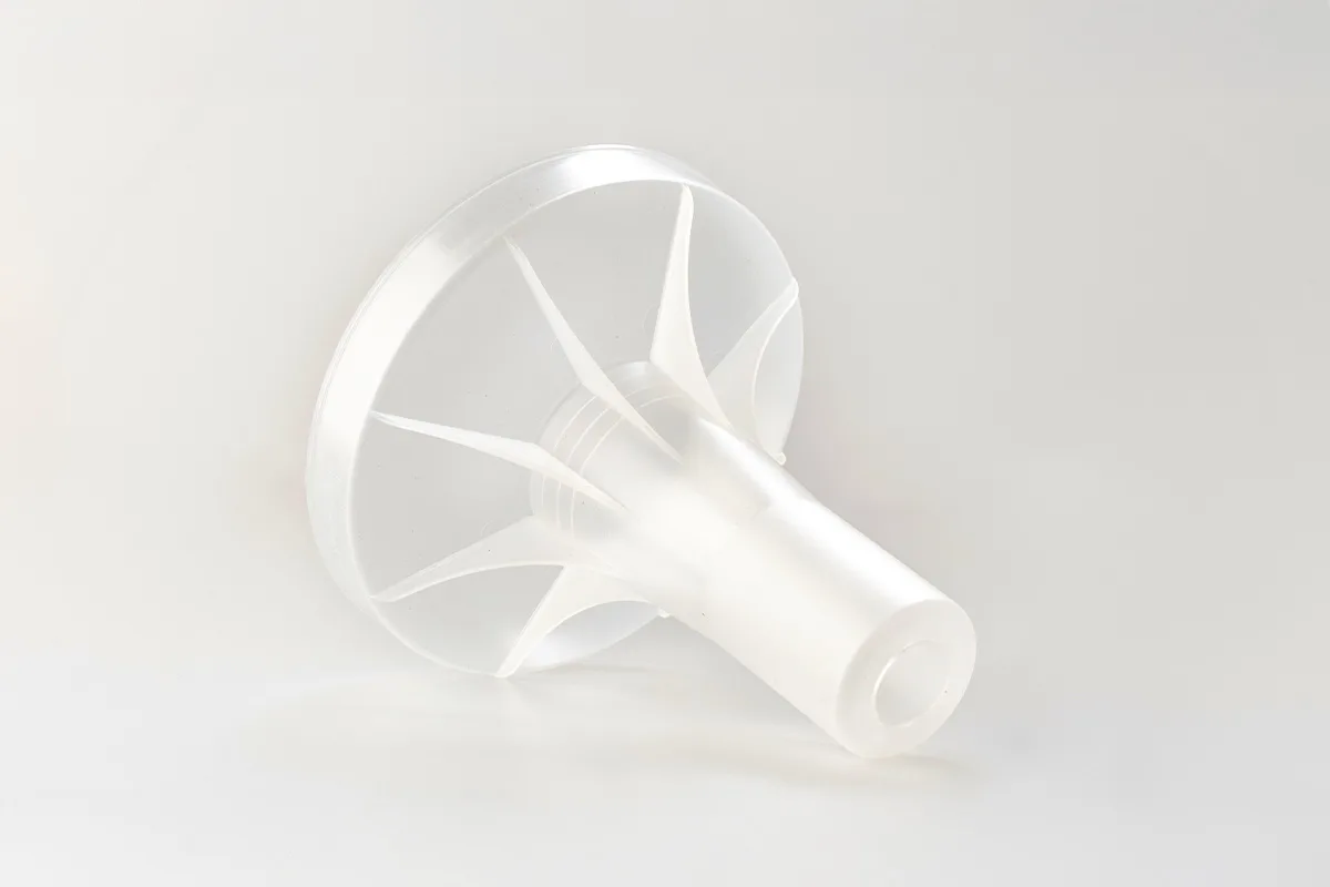 Bauteil mit präzisen Konturen und sauberen Oberflächen